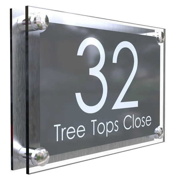 Mr Plaques Paramount A4 House Sign