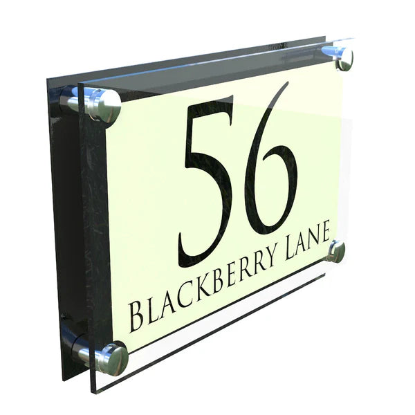 Mr Plaques Paramount A4 House Sign