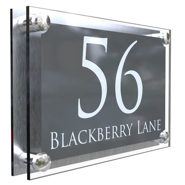 Mr Plaques Paramount A4 House Sign