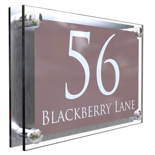 Mr Plaques Paramount A4 House Sign