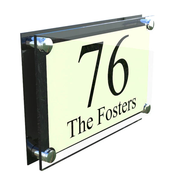 Mr Plaques Paramount A4 House Sign