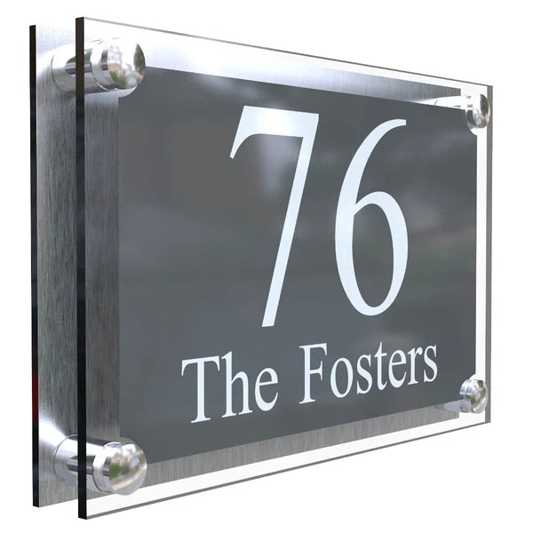 Mr Plaques Paramount A4 House Sign