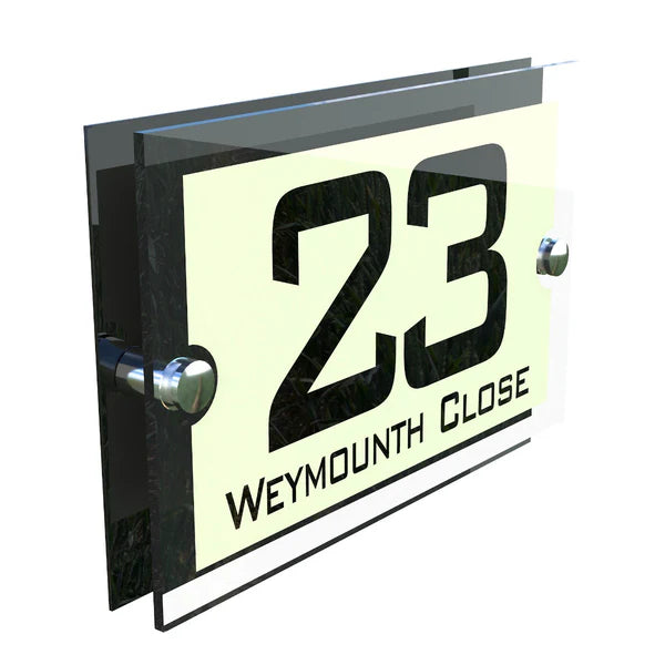 Mr Plaques Paramount A5 House Sign 200 × 130mm