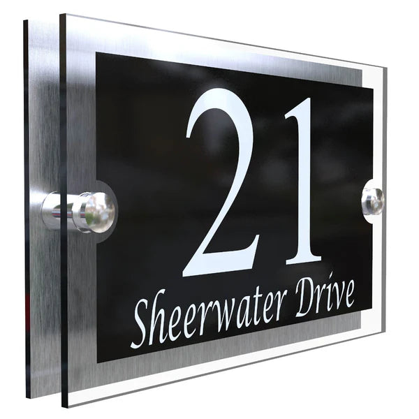 Mr Plaques Paramount A5 House Sign 200 × 130mm