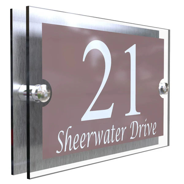 Mr Plaques Paramount A5 House Sign 200 × 130mm