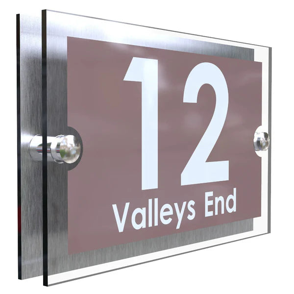 Mr Plaques Paramount A5 House Sign 200 × 130mm
