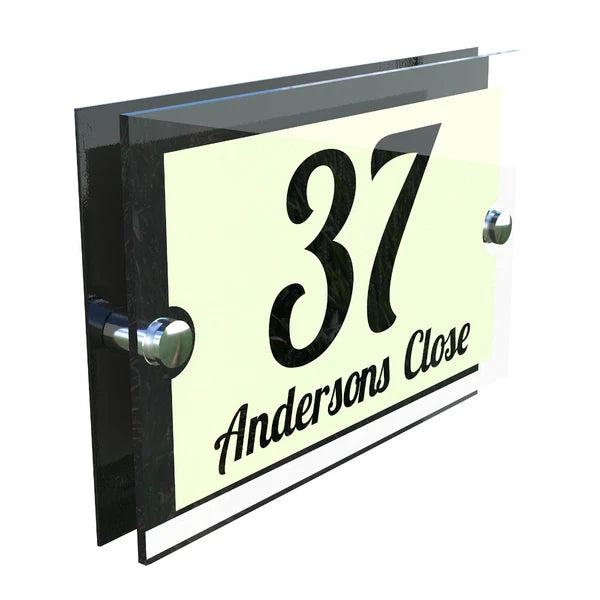 Mr Plaques Paramount A5 House Sign 200 × 130mm