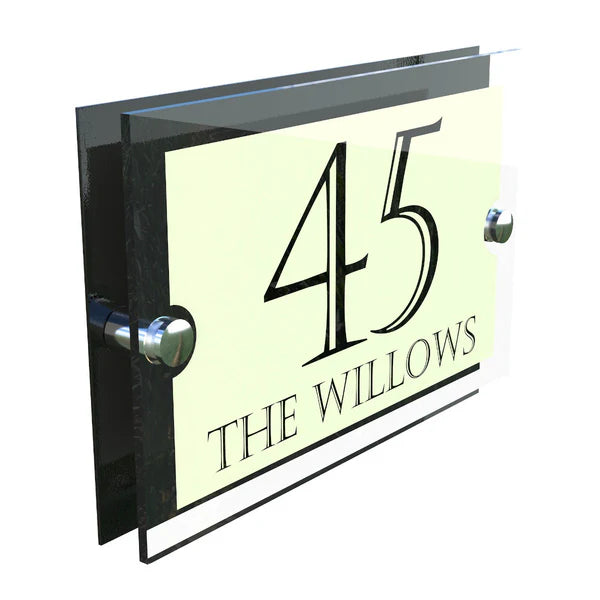 Mr Plaques Paramount A5 House Sign 200 × 130mm