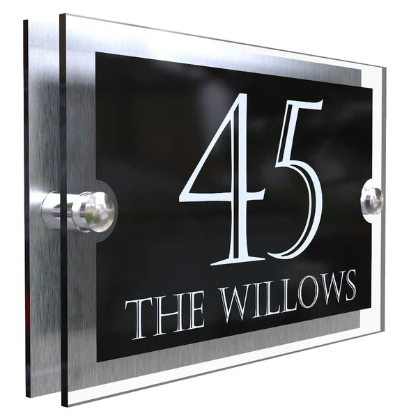 Mr Plaques Paramount A5 House Sign 200 × 130mm