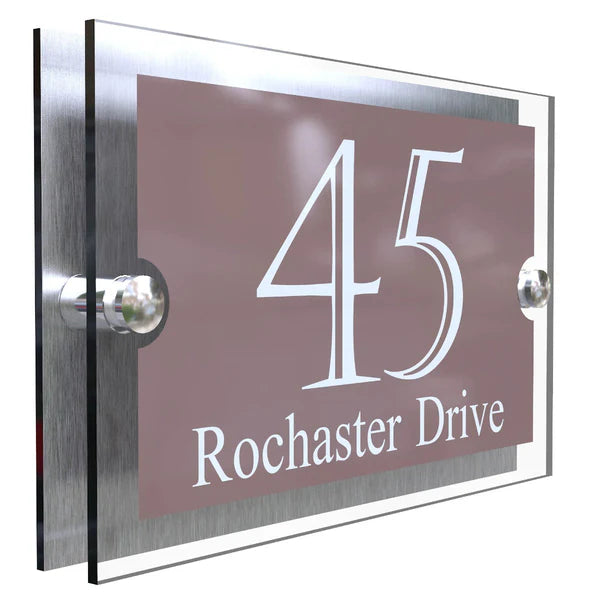 Mr Plaques Paramount A5 House Sign 200 × 130mm