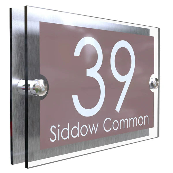 Mr Plaques Paramount A5 House Sign 200 × 130mm