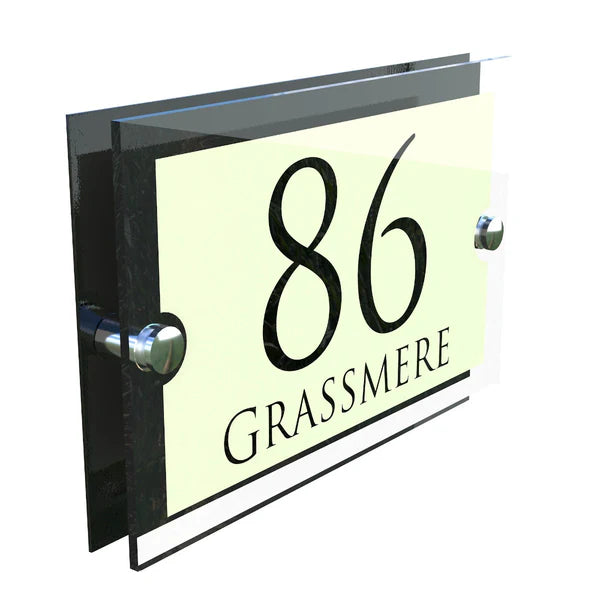 Mr Plaques Paramount A5 House Sign 200 × 130mm