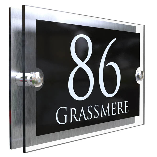 Mr Plaques Paramount A5 House Sign 200 × 130mm