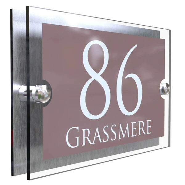 Mr Plaques Paramount A5 House Sign 200 × 130mm