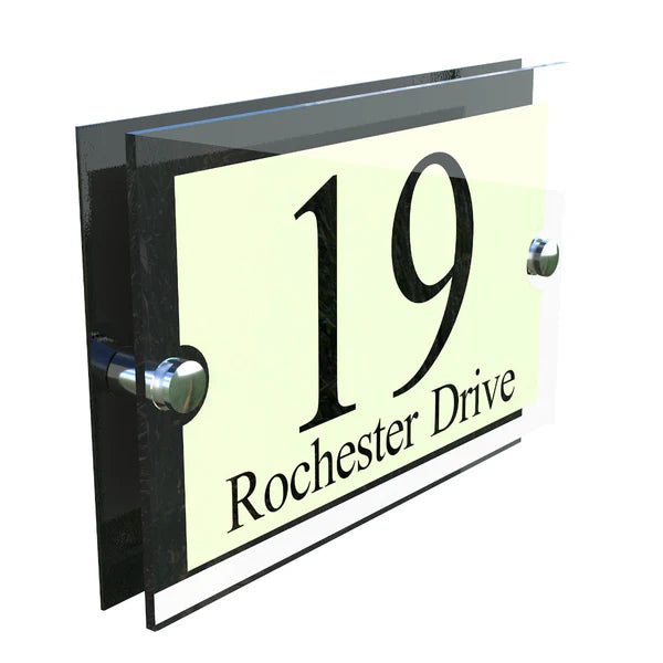 Mr Plaques Paramount A5 House Sign 200 × 130mm