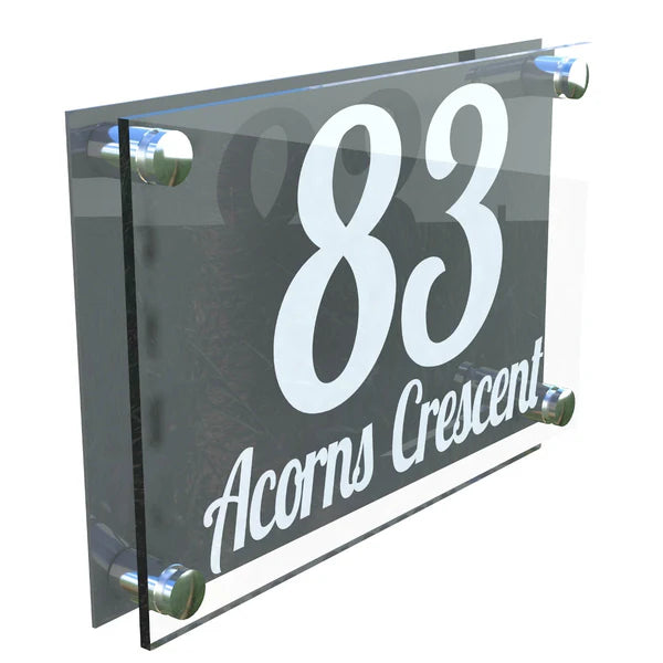 Mr Plaques Prestige A4 House Sign