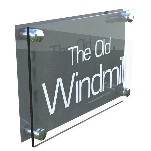 Mr Plaques Prestige A4 House Sign