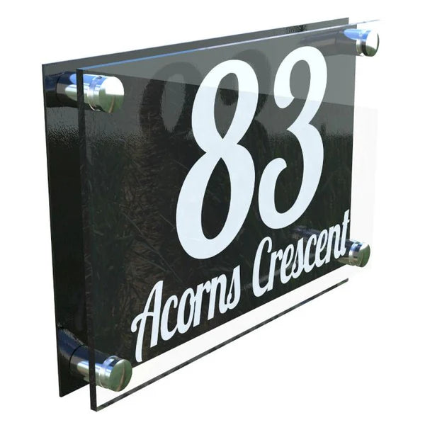 Mr Plaques Prestige A4 House Sign