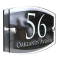Mr Plaques Esteem A5 Front Door House Number Sign  200 × 130mm