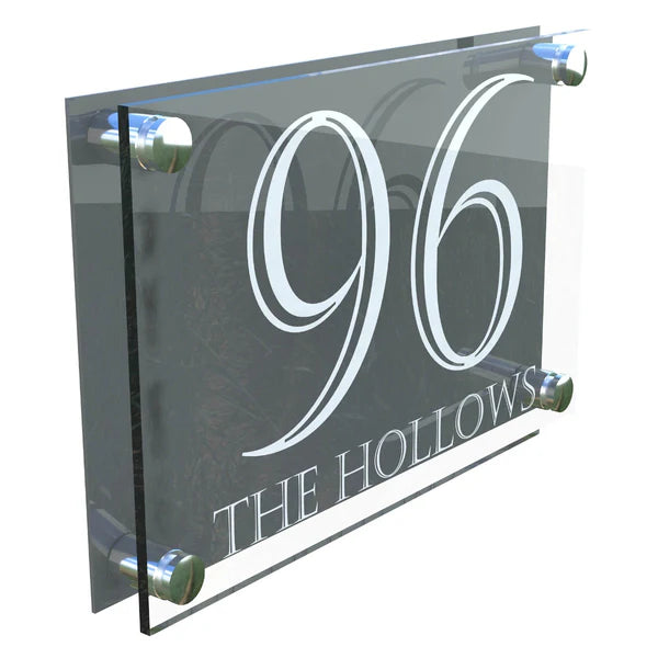 Mr Plaques Prestige A4 House Sign