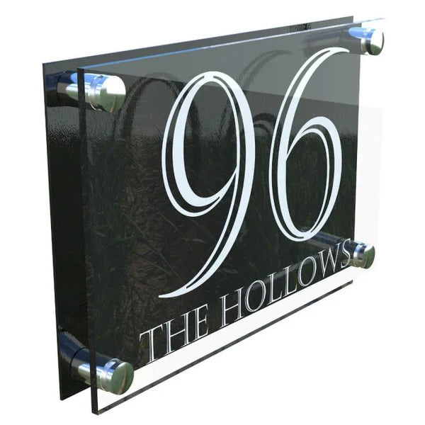 Mr Plaques Prestige A4 House Sign