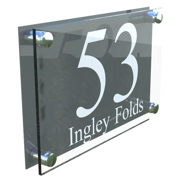 Mr Plaques Prestige A4 House Sign