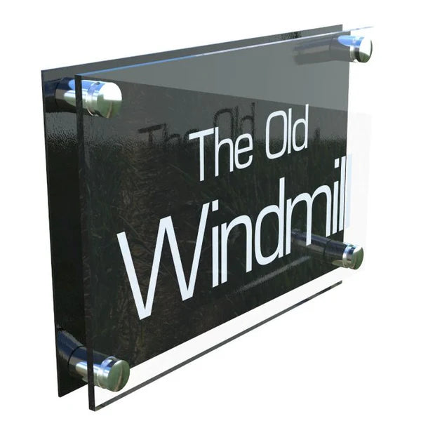Mr Plaques Prestige A4 House Sign