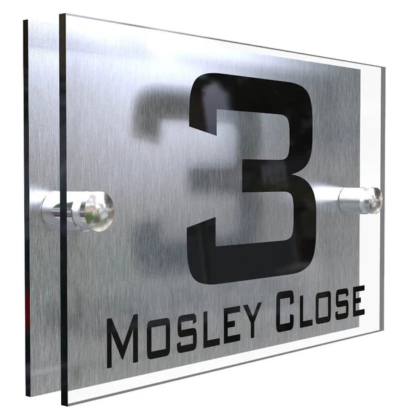 Mr Plaques Prestige A5 House Sign