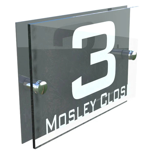 Mr Plaques Prestige A5 House Sign