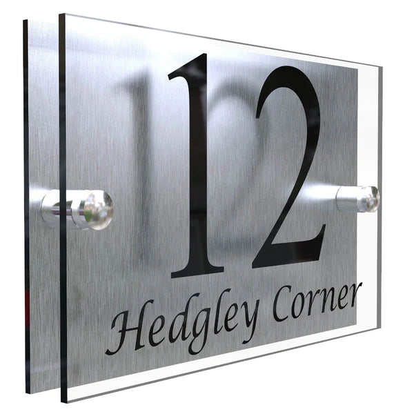 Mr Plaques Prestige A5 House Sign