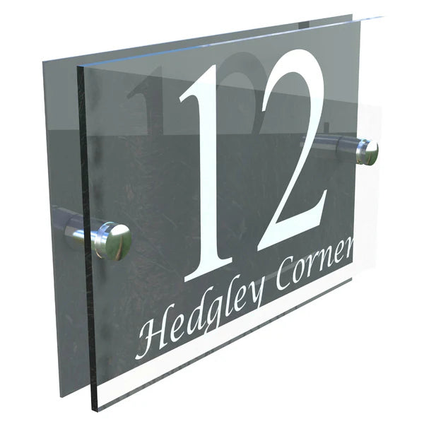 Mr Plaques Prestige A5 House Sign
