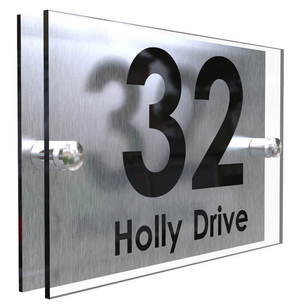 Mr Plaques Prestige A5 House Sign
