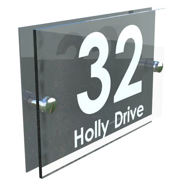 Mr Plaques Prestige A5 House Sign
