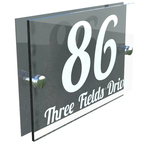 Mr Plaques Prestige A5 House Sign