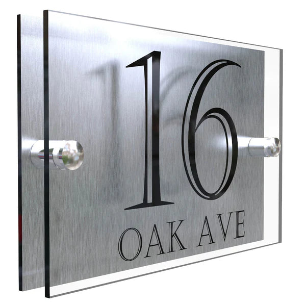 Mr Plaques Prestige A5 House Sign