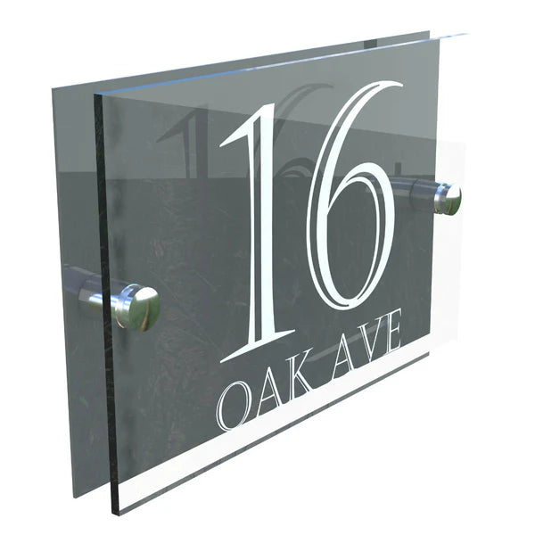 Mr Plaques Prestige A5 House Sign