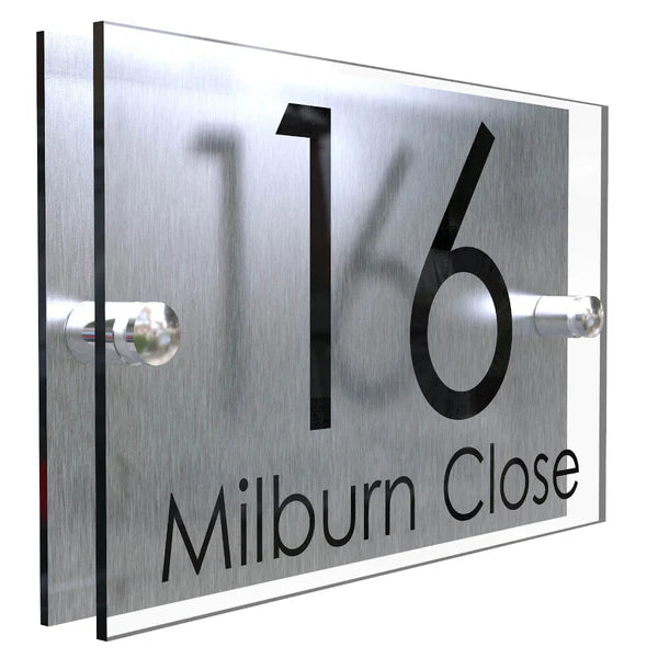 Mr Plaques Prestige A5 House Sign