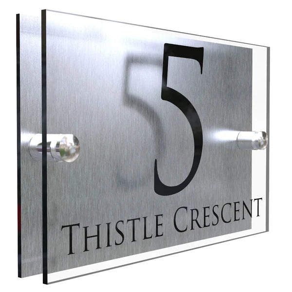 Mr Plaques Prestige A5 House Sign