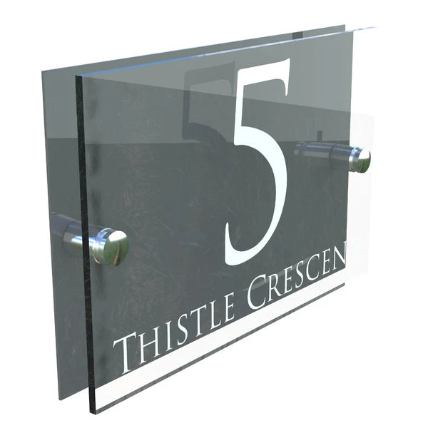 Mr Plaques Prestige A5 House Sign