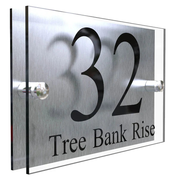 Mr Plaques Prestige A5 House Sign