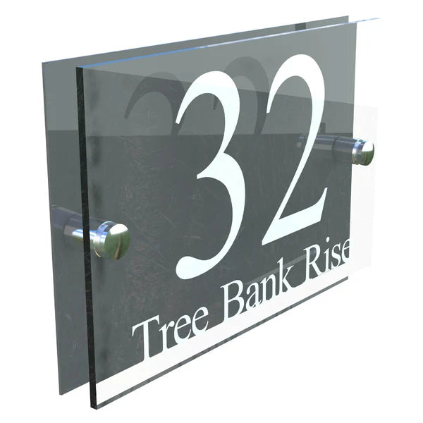 Mr Plaques Prestige A5 House Sign