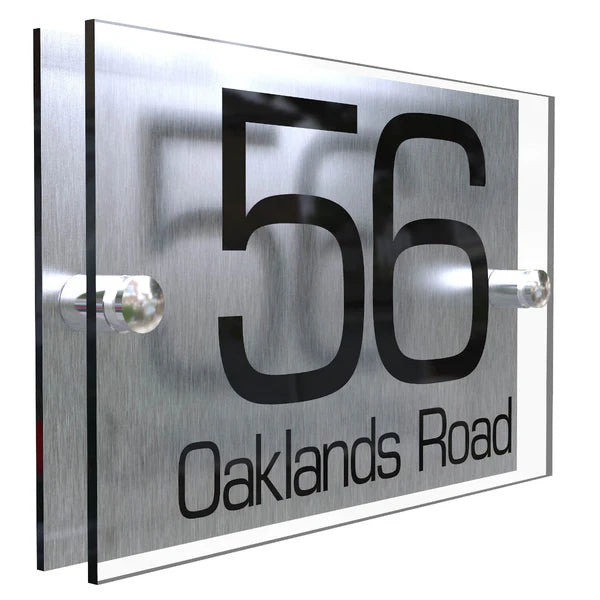 Mr Plaques Prestige A5 House Sign