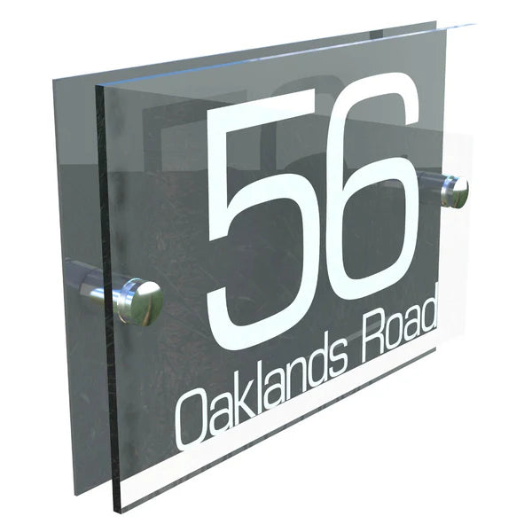 Mr Plaques Prestige A5 House Sign