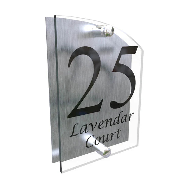 Mr Plaques Valiant A5 House Sign