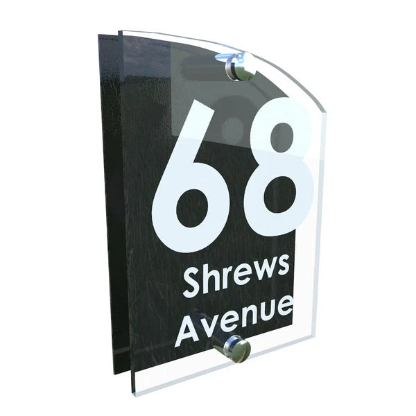 Mr Plaques Valiant A5 House Sign