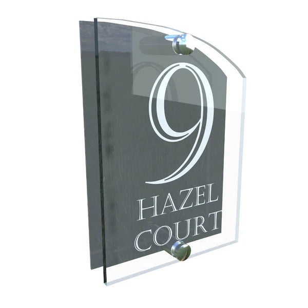 Mr Plaques Valiant A5 House Sign