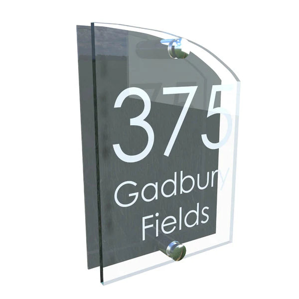 Mr Plaques Valiant A5 House Sign