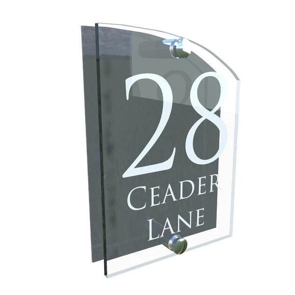 Mr Plaques Valiant A5 House Sign