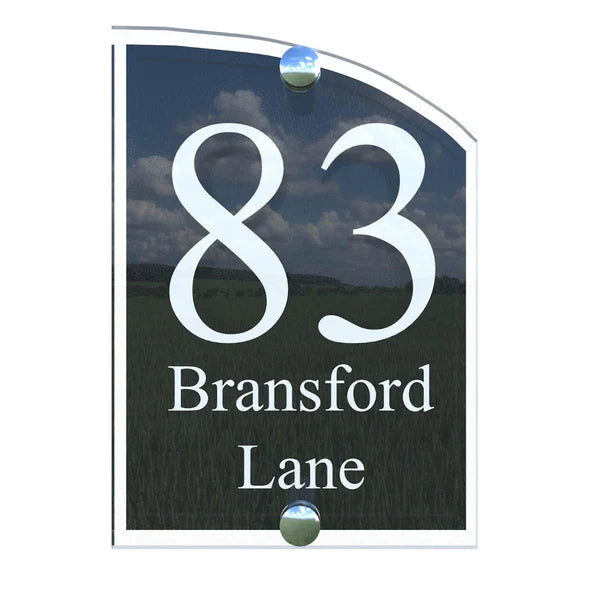 Mr Plaques Valiant A5 House Sign