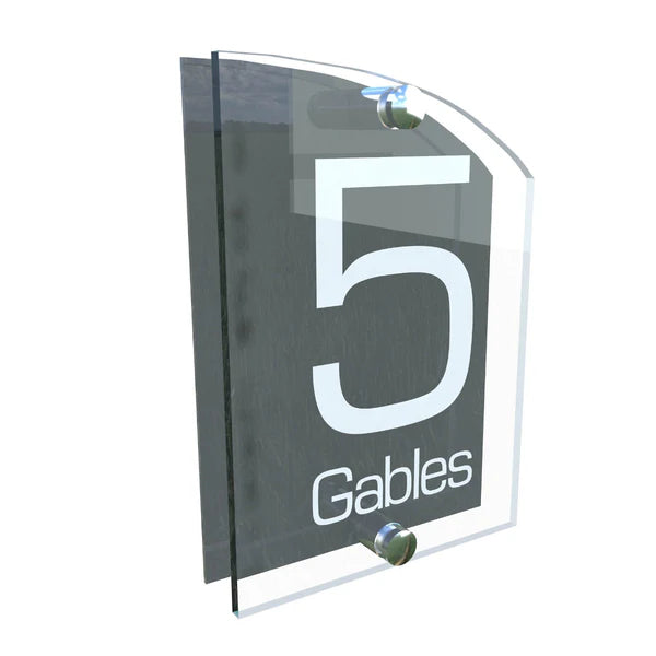 Mr Plaques Valiant A5 House Sign